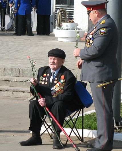 Празднование Дня Победы в Одинцово